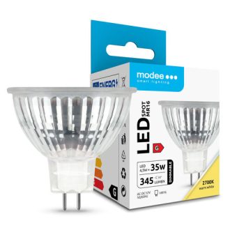 Modee Lighting LED Λαμπτήρας Spot Glass 4.5W MR16 12V ERP