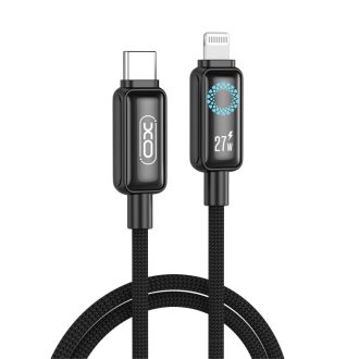 XO NB-Q312C Καλώδιο Φόρτισης & Μεταφοράς Δεδομένων Type-C σε Lightning 27W 1m
