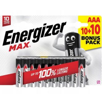 Energizer Max Alkaline AAA Battery B20