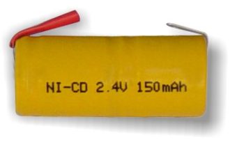 0182 2x1/3AA Ni-CD 150mAh με λαμάκια