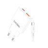 KSC-1601/WHITE ΛΕΥΚΟΣ ΦΟΡΤΙΣΤΗΣ USB 25W ΜΕ ΚΑΛΩΔΙΟ TYPEC 1m fast charging GAN