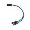 30133C Καλώδιο αρσενικό RCA- 2 αρσενικά RCA 0