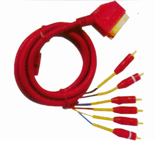 30417 Καλώδιο Scart - 6RCA 1