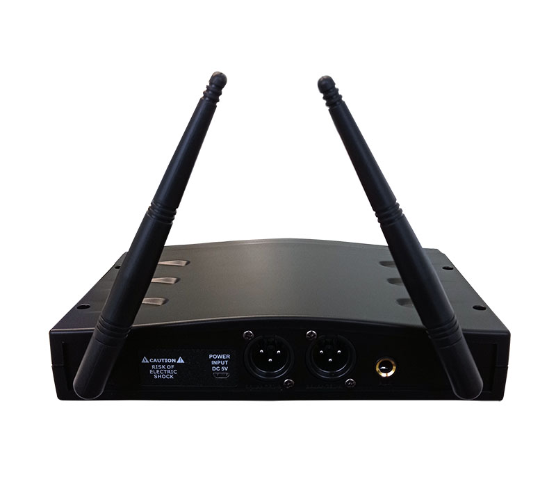 JRU-502-Β ΑΣΥΡΜΑΤΟ ΜΙΚΡΟΦΩΝΟ ΔΙΠΛΟ ΧΕΙΡΟΣ PLL UHF - Image 2