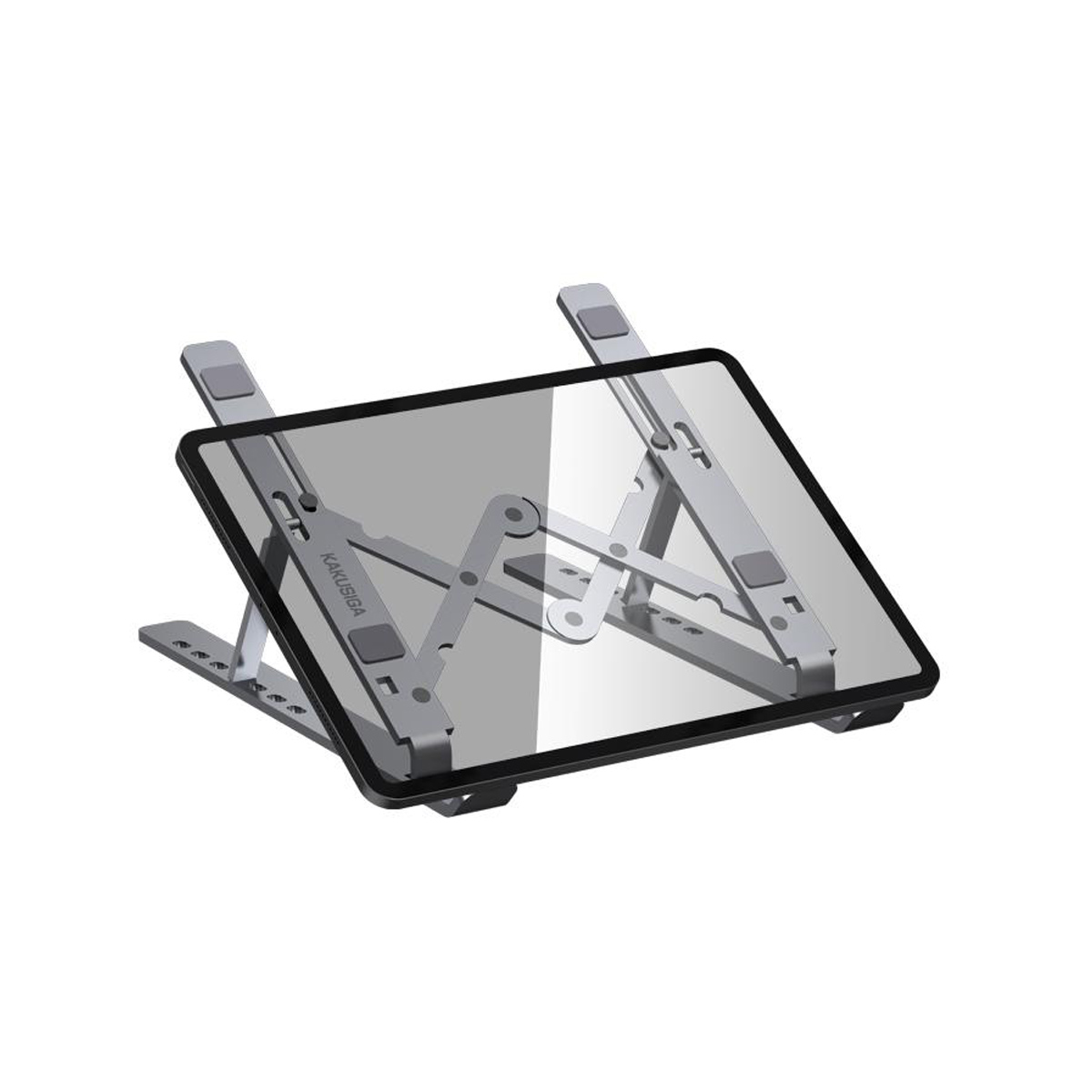 KSC-552/SILVER ΜΕΤΑΛΛΙΚΗ ΕΠΙΤΡΑΠΕΖΙΑ ΒΑΣΗ LAPTOP - Image 2