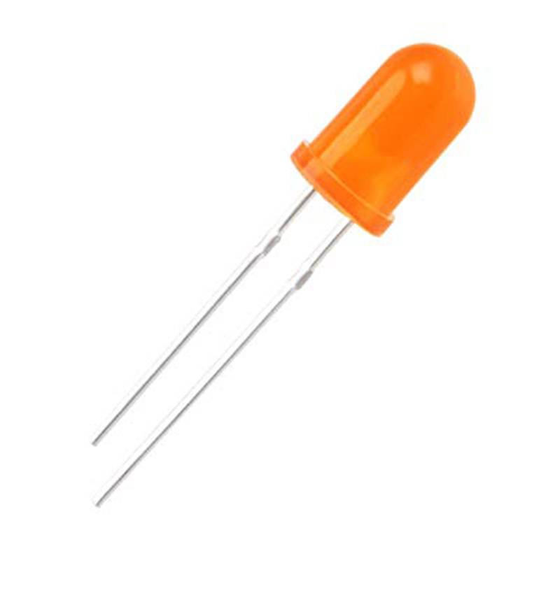 RL50-HO313 Led 5mm πορτοκαλί χρώμα