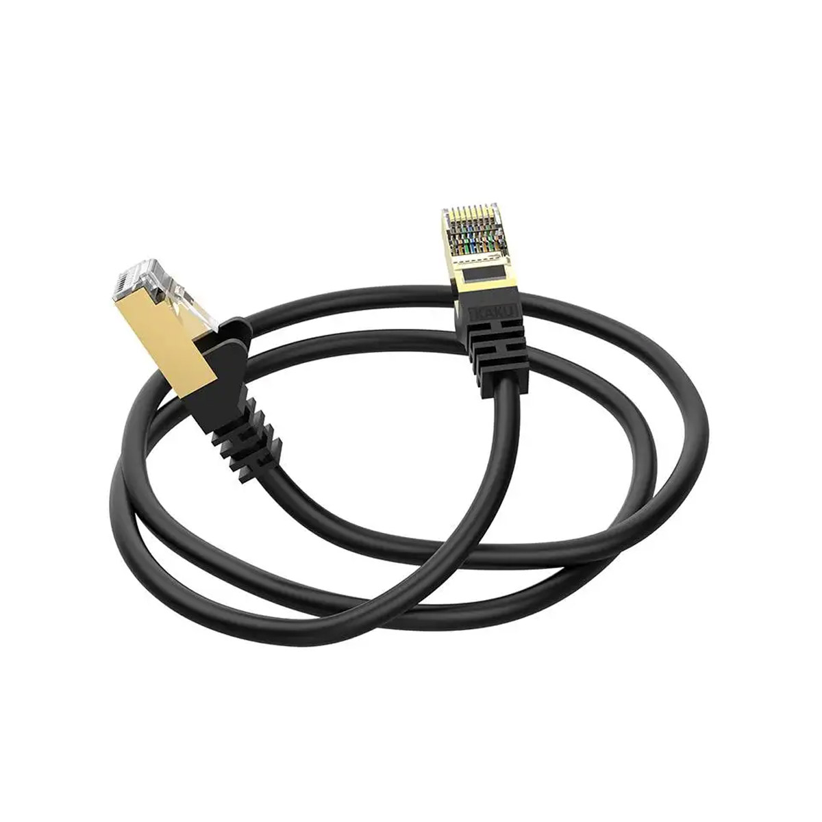KSC-743 PATCH CORD CAT.6 ΚΑΘΑΡΟΣ ΧΑΛΚΟΣ GIGABIT 1m