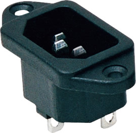 AC-001 AC connector για σασί