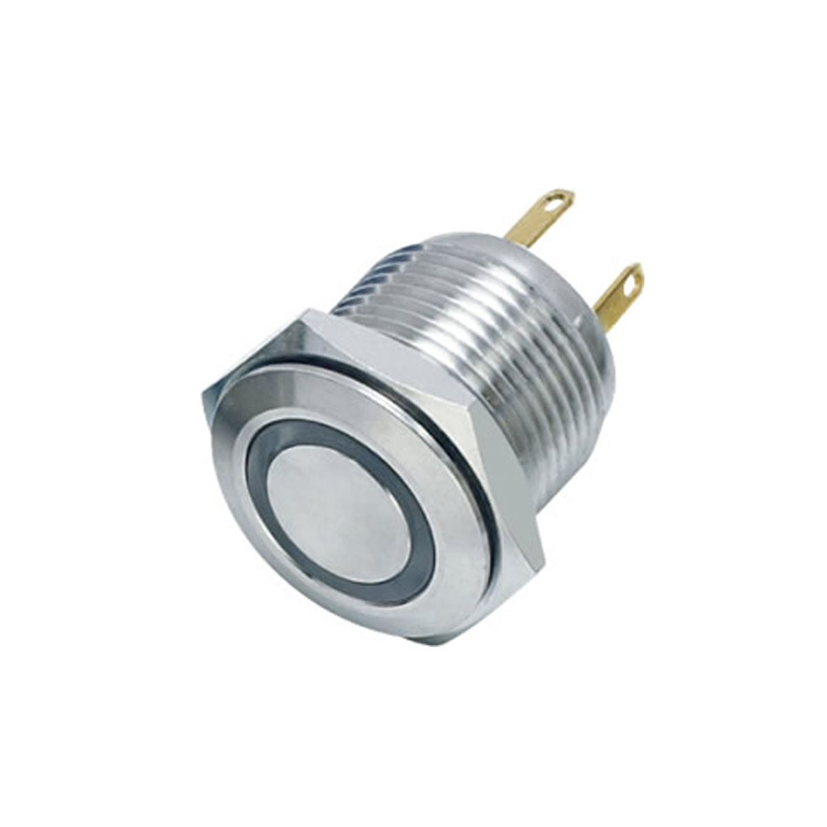 AH16-D4/RED/220V ΜΠΟΥΤΟΝ Φ16mm 220V με KOKKINO ΦΩΤΙΣΜΟ