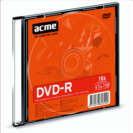 ACME-DVDR DVD-R SLIM BOX