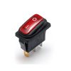 FL3-KCD3-101N-3R/250V Διακόπτης Rocker φωτιζόμενος 250V ON-OFF