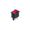 FL3-KCD1-104N-4/12V Διακόπτης rocker φωτιζόμενος 12V ON-OFF