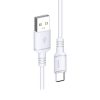 KSC-421/WHITE SMART CHARGING DATA TYPE C (2m)