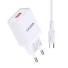 KSC-931/WHITE/TC ΦΟΡΤΙΣΤΗΣ USB ΣΕ TYPE C