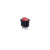 FL3-KCD1-101-3P/12V Διακόπτης rocker φωτιζόμενος 12V ON-OFF 3P