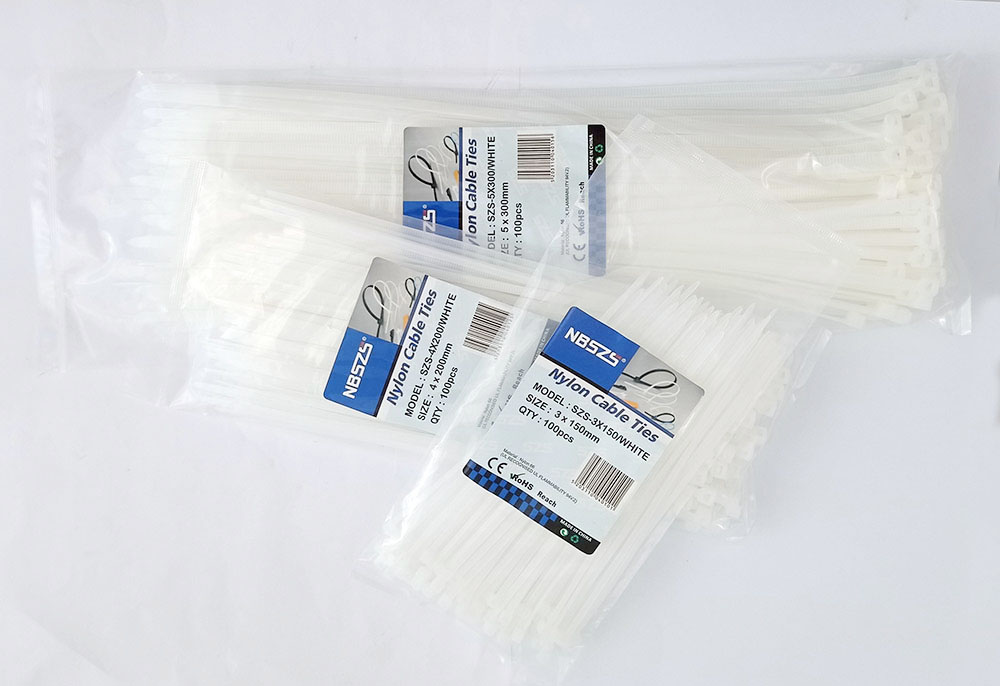 SZS-3X200/WHITE ΔΕΜΑΤΙΚΑ ΚΑΛΩΔΙΩΝ ΛΕΥΚΑ 3x200 - Image 2