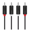 PB101-1000 PROLINK 2xRCA - 2xRCA - 10