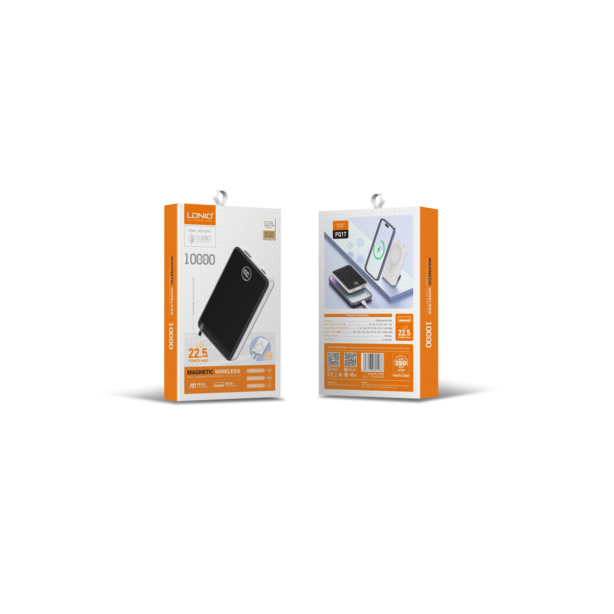 PQ17 WIRELESS POWERBANK 10.000mAh 22.5W LDNIO - Image 2