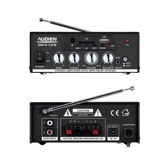 SM10-IUFB   ΕΝΙΣΧΥΤΗΣ Hi-Fi 2x25Wrms 12V/220V