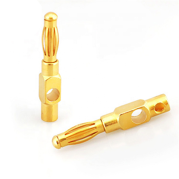 XS-P014/B Μαύρη επίχρυση μπανάνα 4mm - Image 2