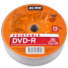 ACME-DVDR25PRINT DVD-R 25αδα PRINTABLE