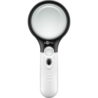 Goobay 41255 LED Μεγεθυντικός Φακός για Διάβασμα Λευκός