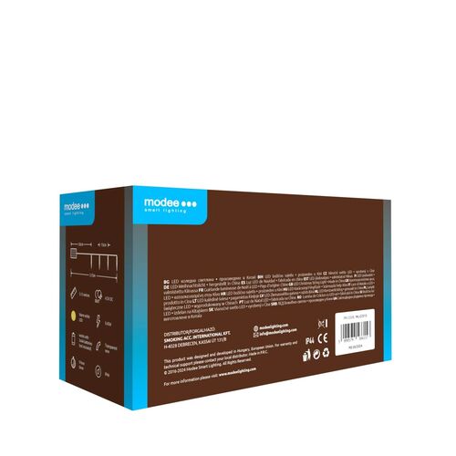 Modee Χριστουγεννιάτικα Φωτάκια LED (20LED/2.85m/15cm) Θερμό Λευκό - Image 4