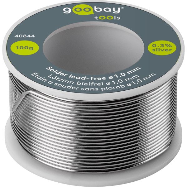 Goobay Tools Βασικό Σύρμα Συγκόλλησης Χωρίς Μόλυβδο (40844)