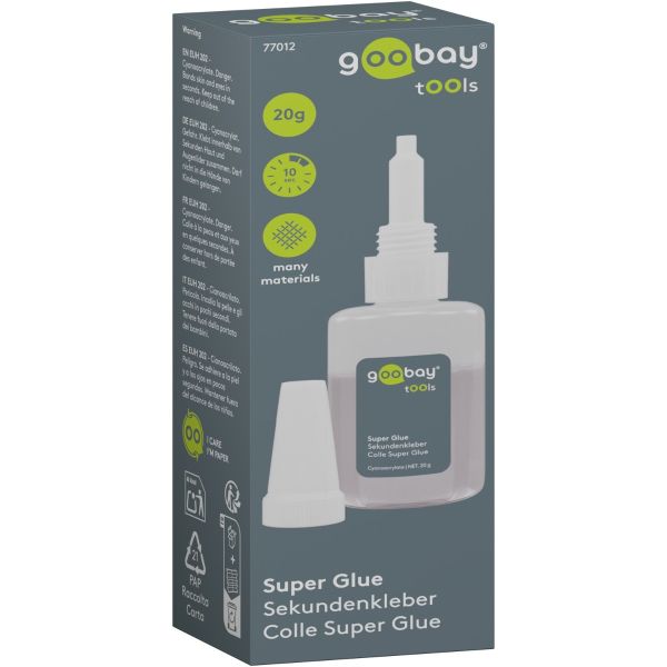 Goobay Tools Super Glue 20g (77012) - Image 2